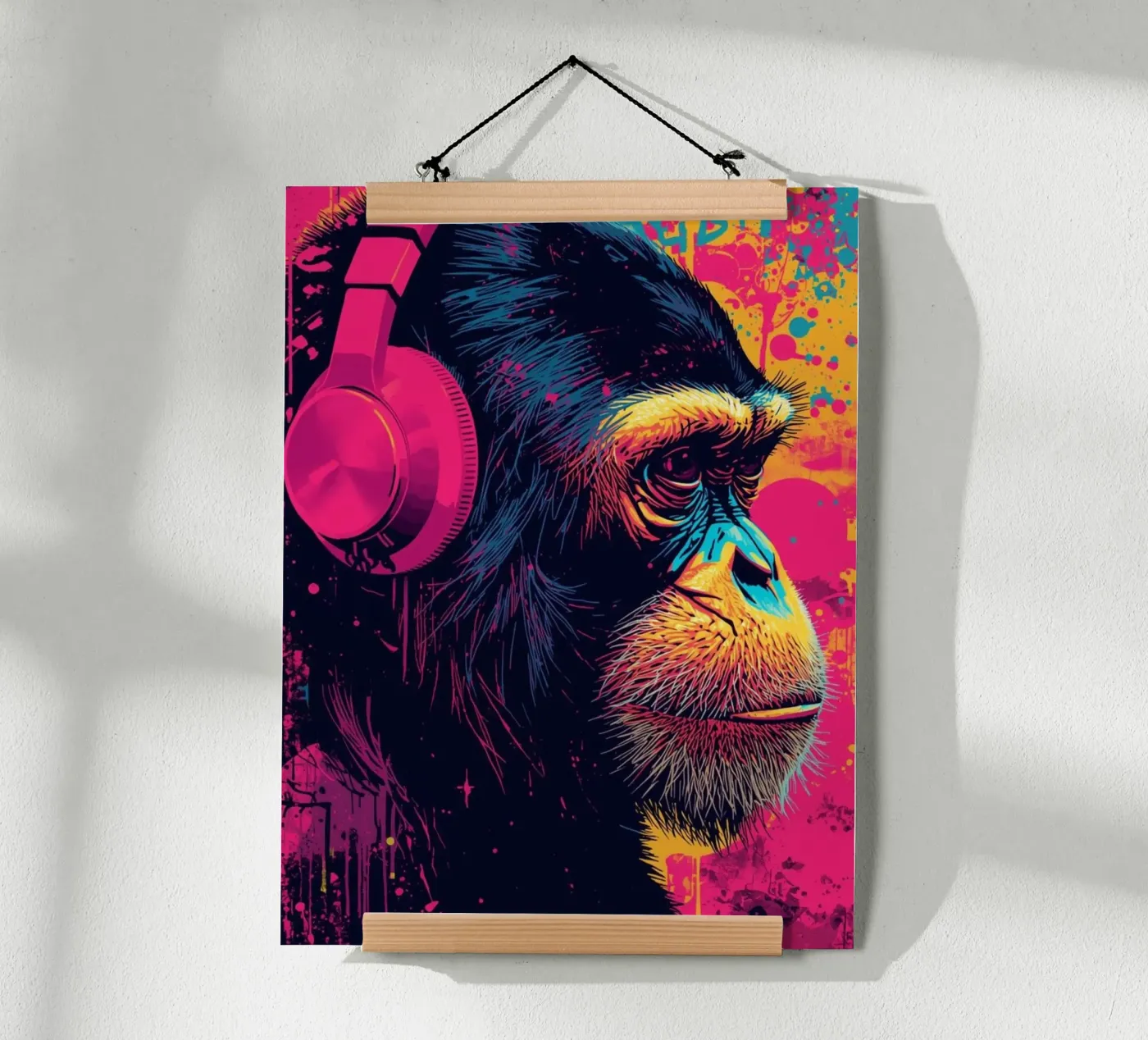 PopMonkey Poster von DigiWunderwerk