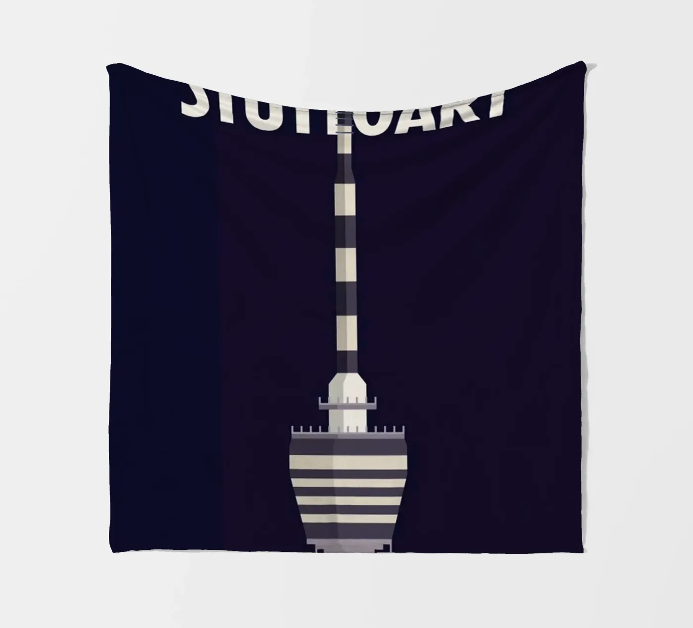 Stuttgart plaid polaire de Designliga Products GmbH & Co. KG