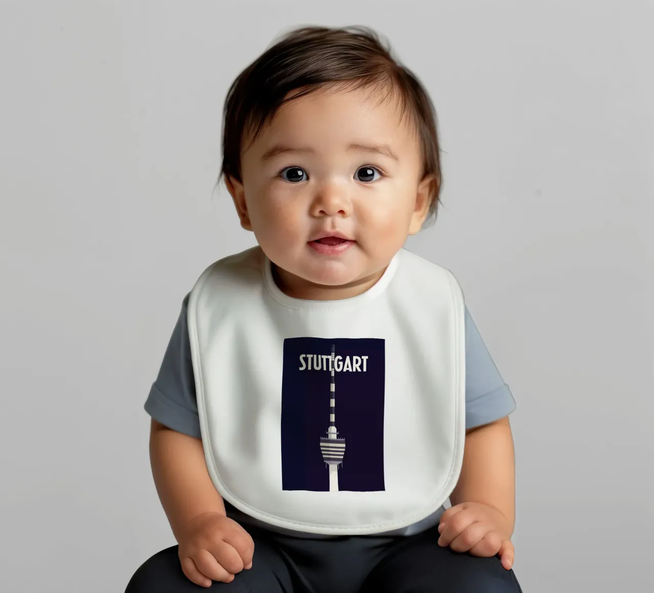 Stuttgart Babylätzchen von Designliga Products GmbH & Co. KG