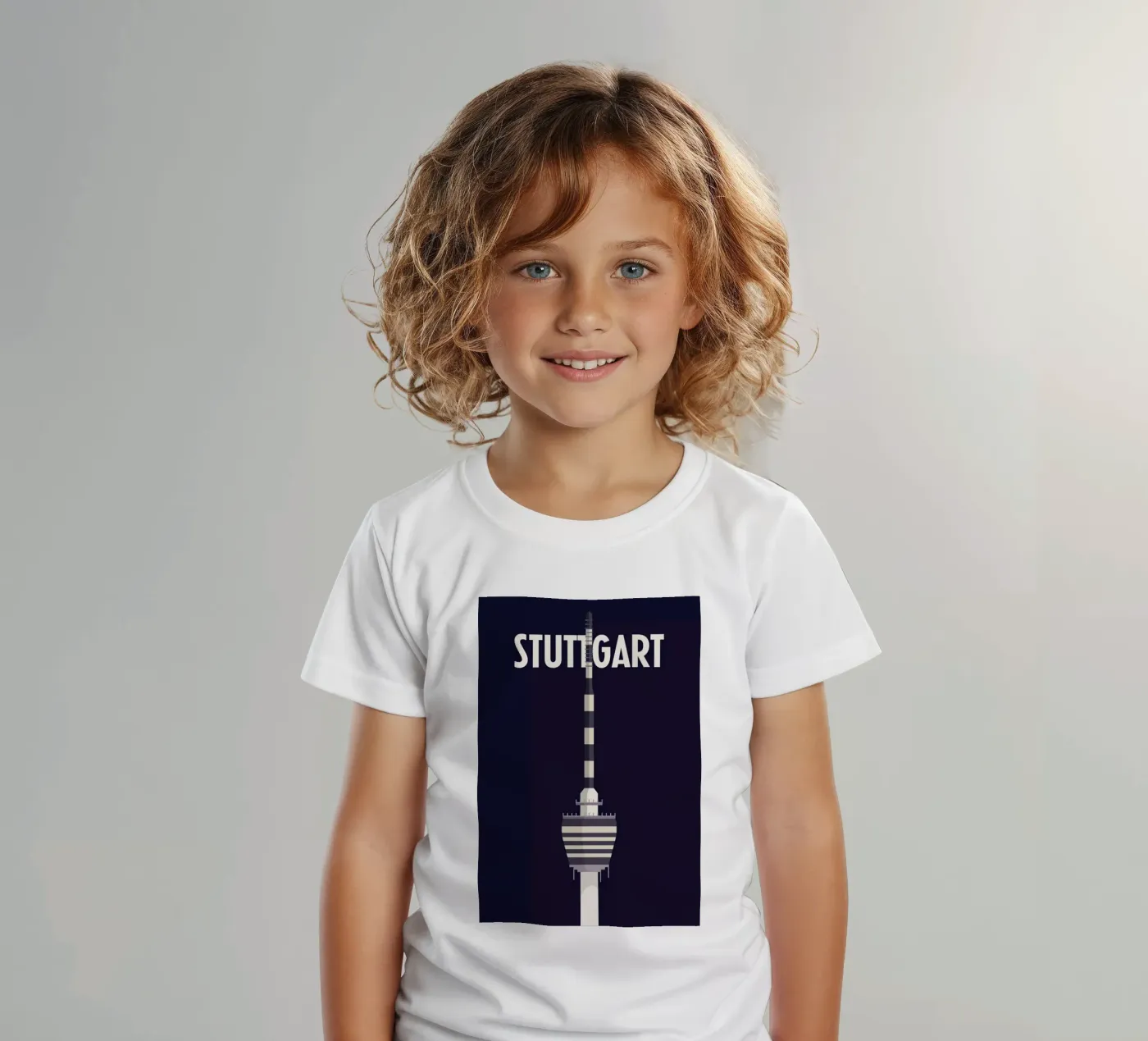 Stuttgart t-shirt bambini da Designliga Products GmbH & Co. KG