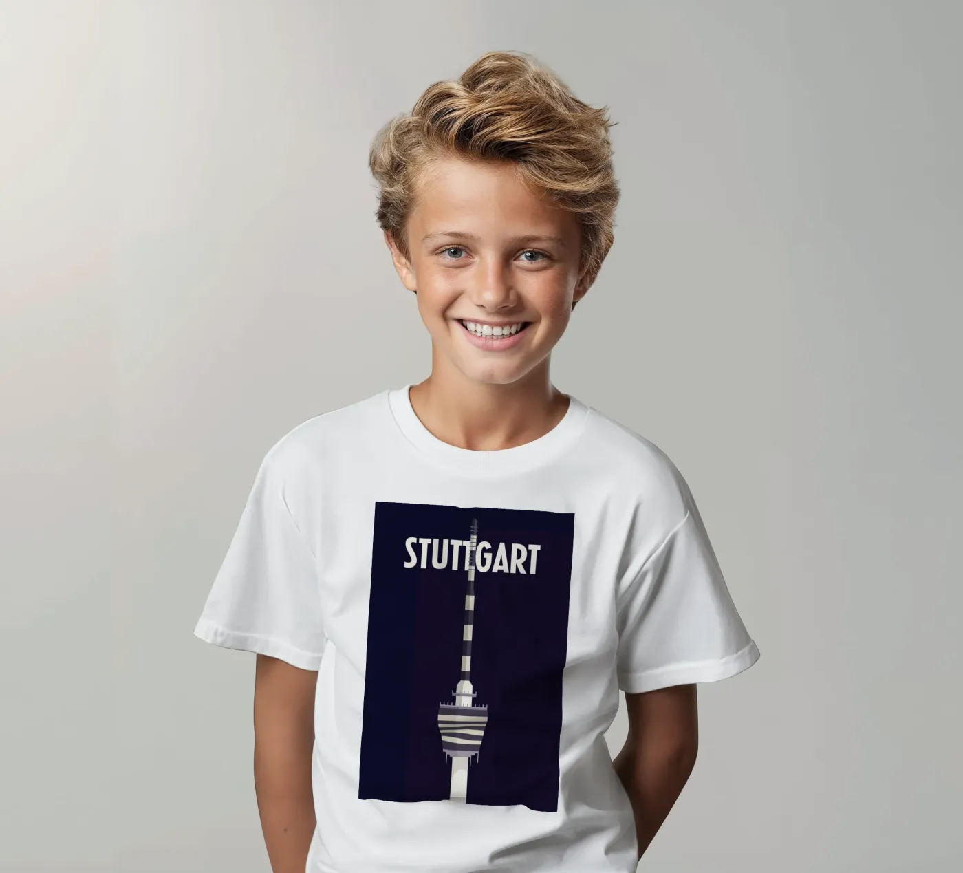 Stuttgart Kinder T-Shirt von Designliga Products GmbH & Co. KG