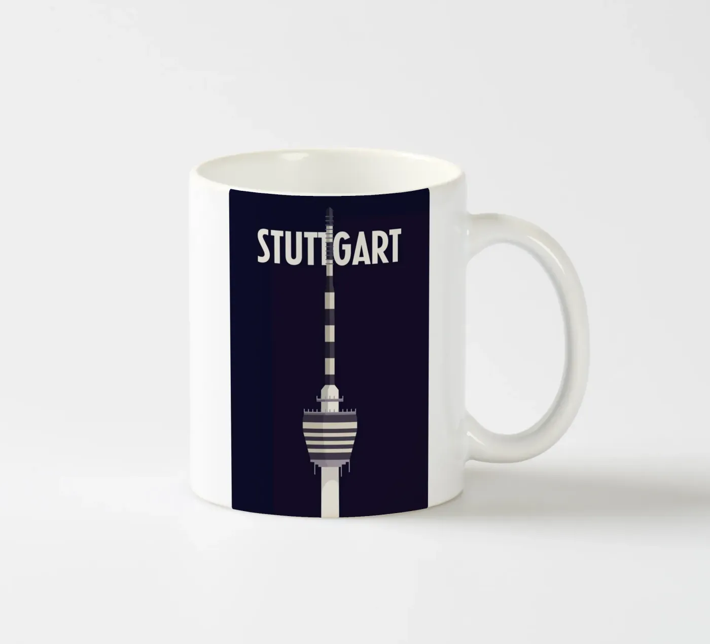 Stuttgart ceramic mug by Designliga Products GmbH & Co. KG