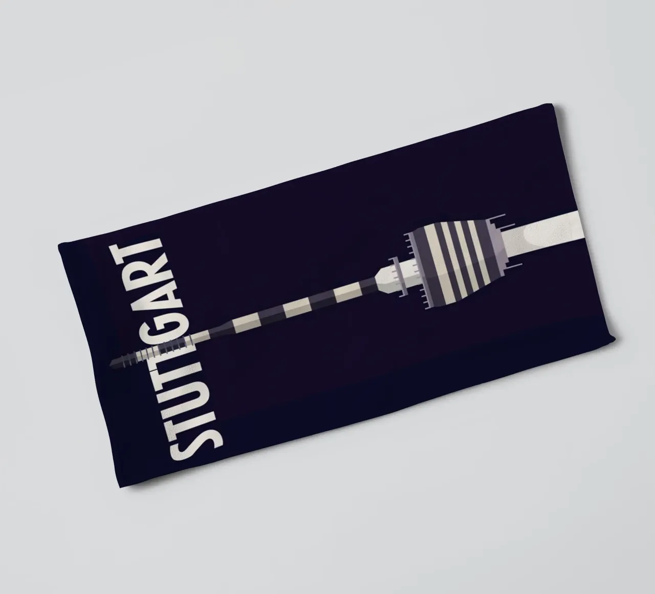 Stuttgart asciugamano da bagno da Designliga Products GmbH & Co. KG