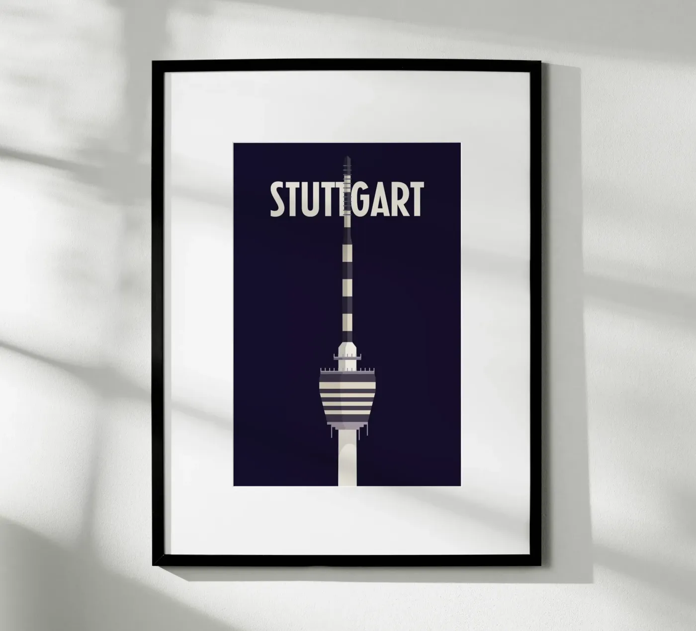 Stuttgart poster by Designliga Products GmbH & Co. KG