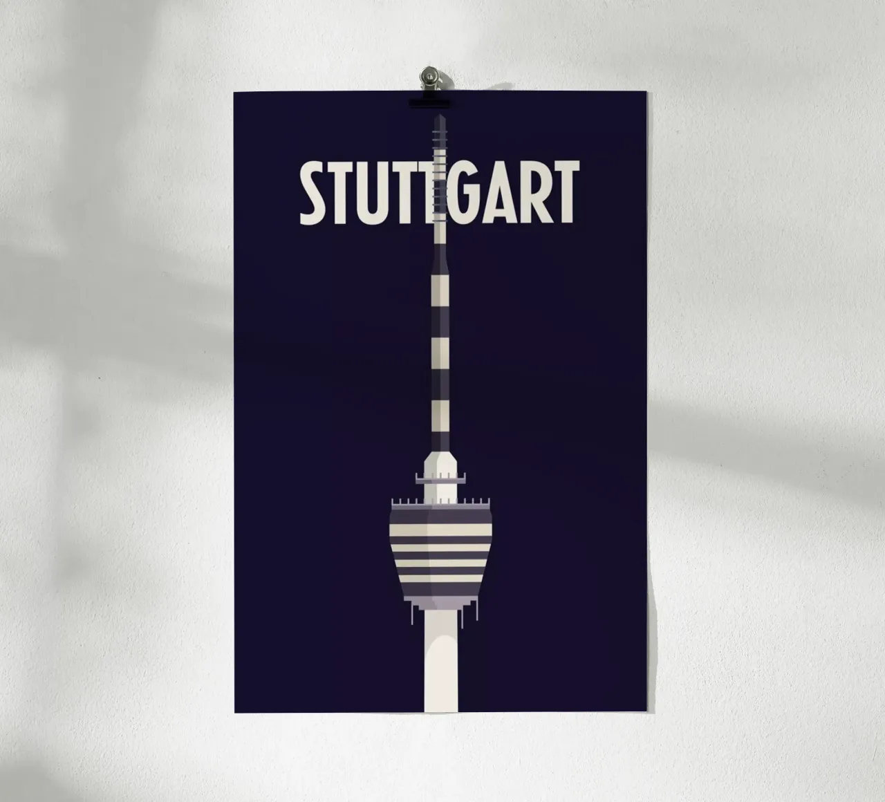 Stuttgart poster da Designliga Products GmbH & Co. KG