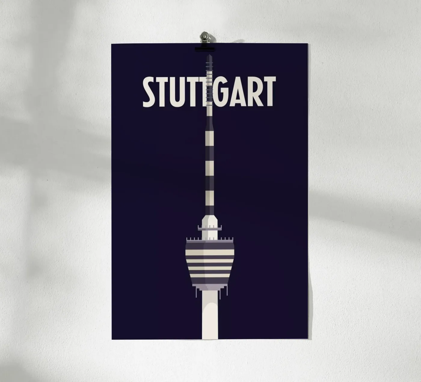 Stuttgart poster by Designliga Products GmbH & Co. KG