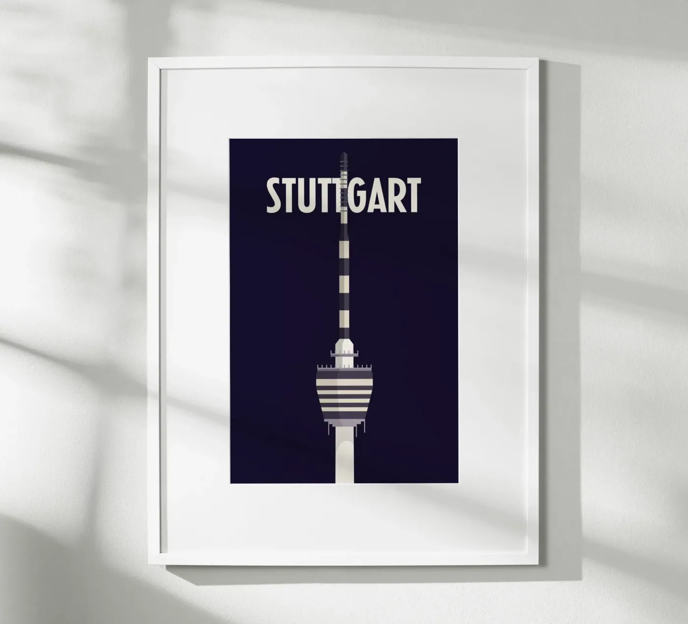 Stuttgart poster by Designliga Products GmbH & Co. KG