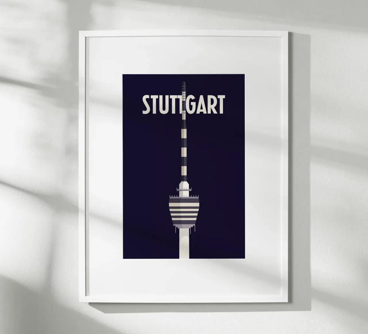 Stuttgart poster da Designliga Products GmbH & Co. KG