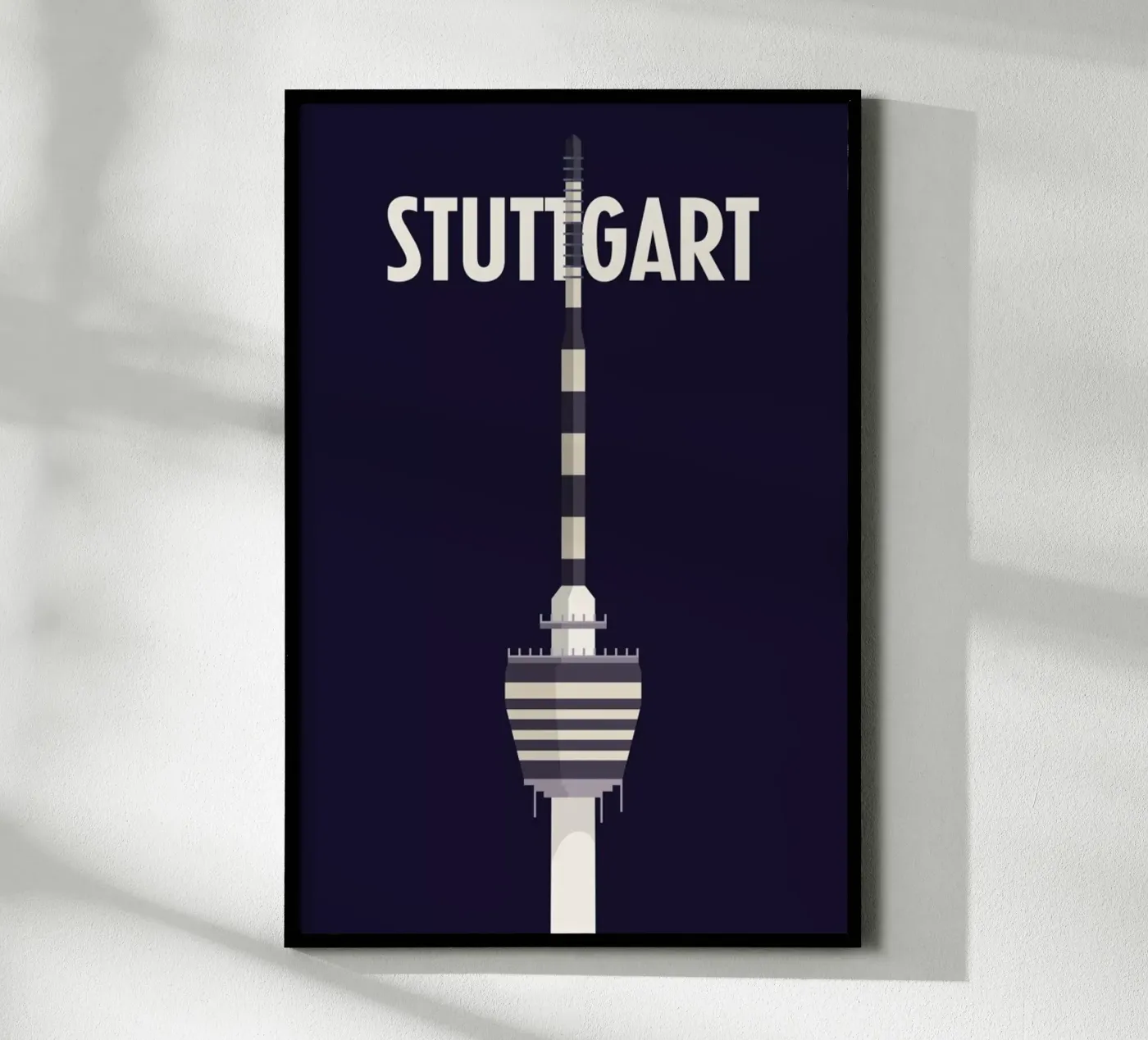 Stuttgart poster by Designliga Products GmbH & Co. KG