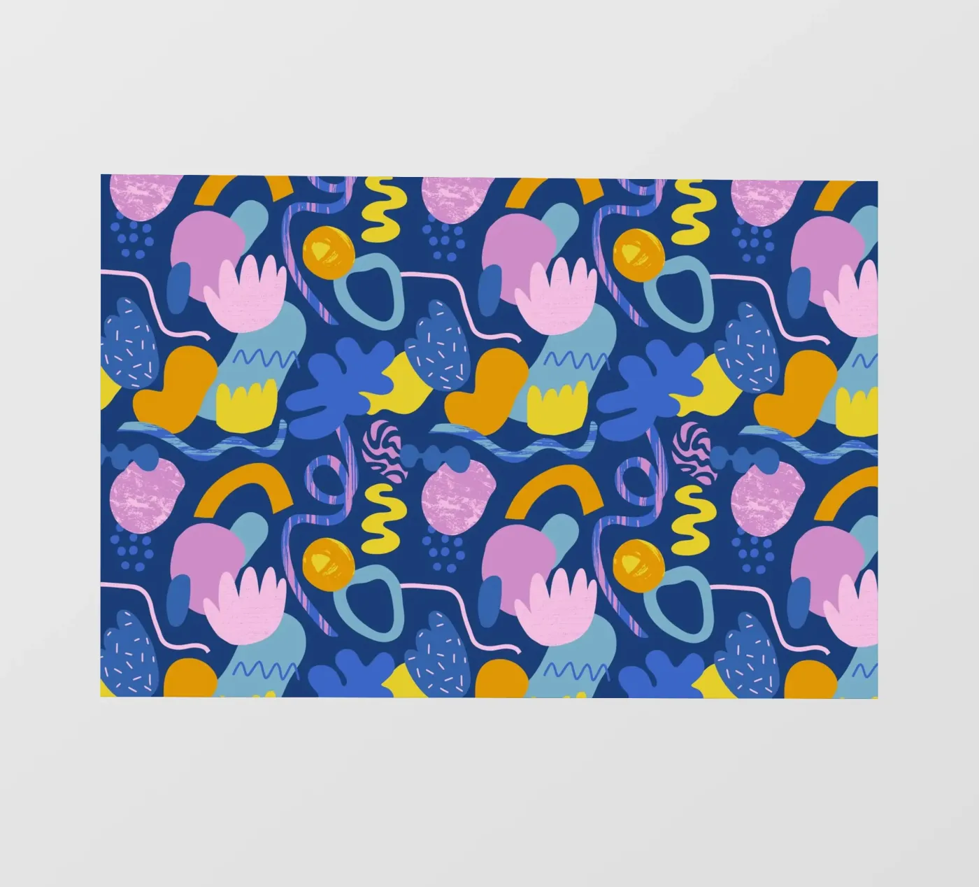 Funky Elements Pattern No 01 fotobehang van treechild