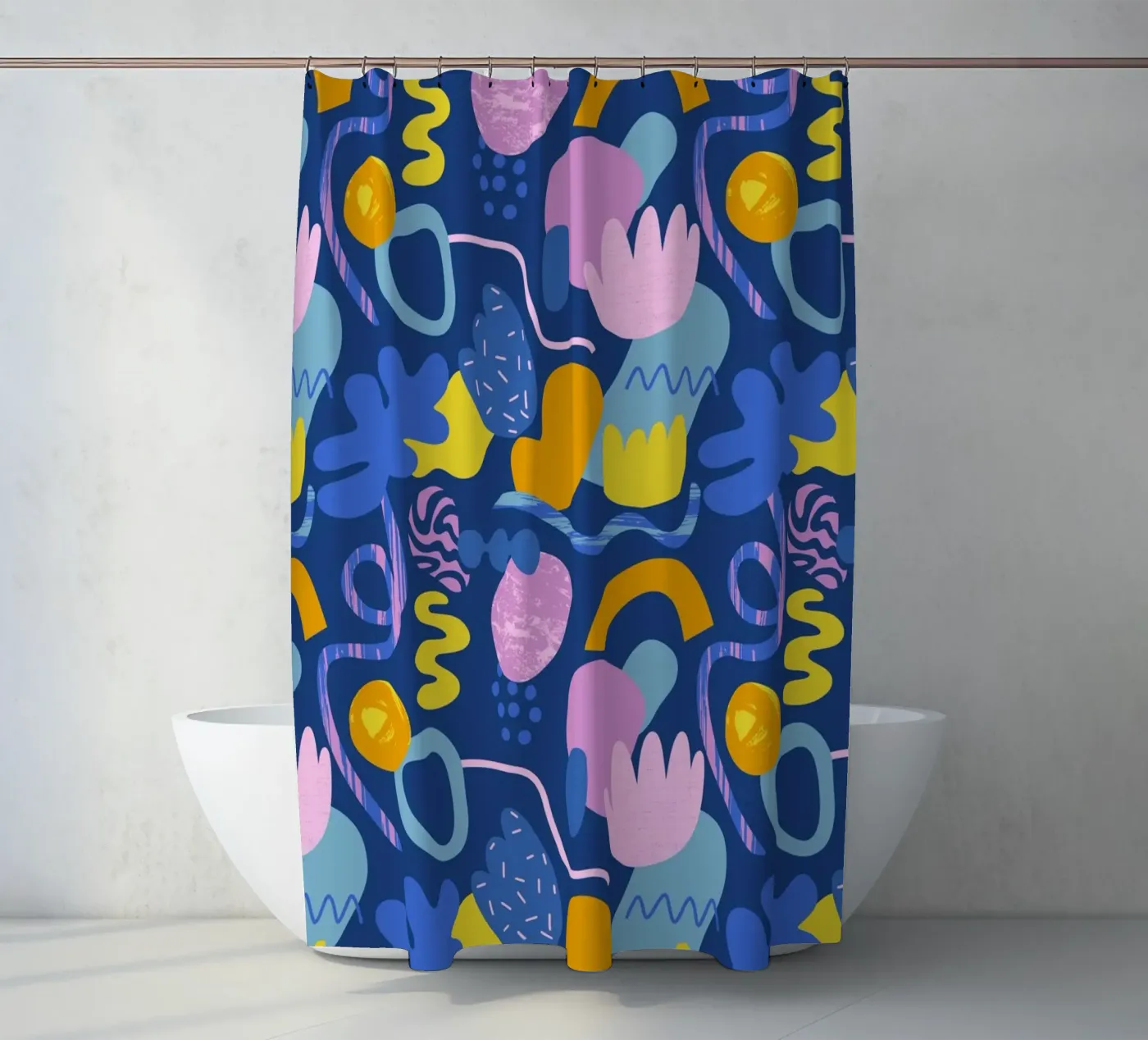 Funky Elements Pattern No 01 Duschvorhang von treechild