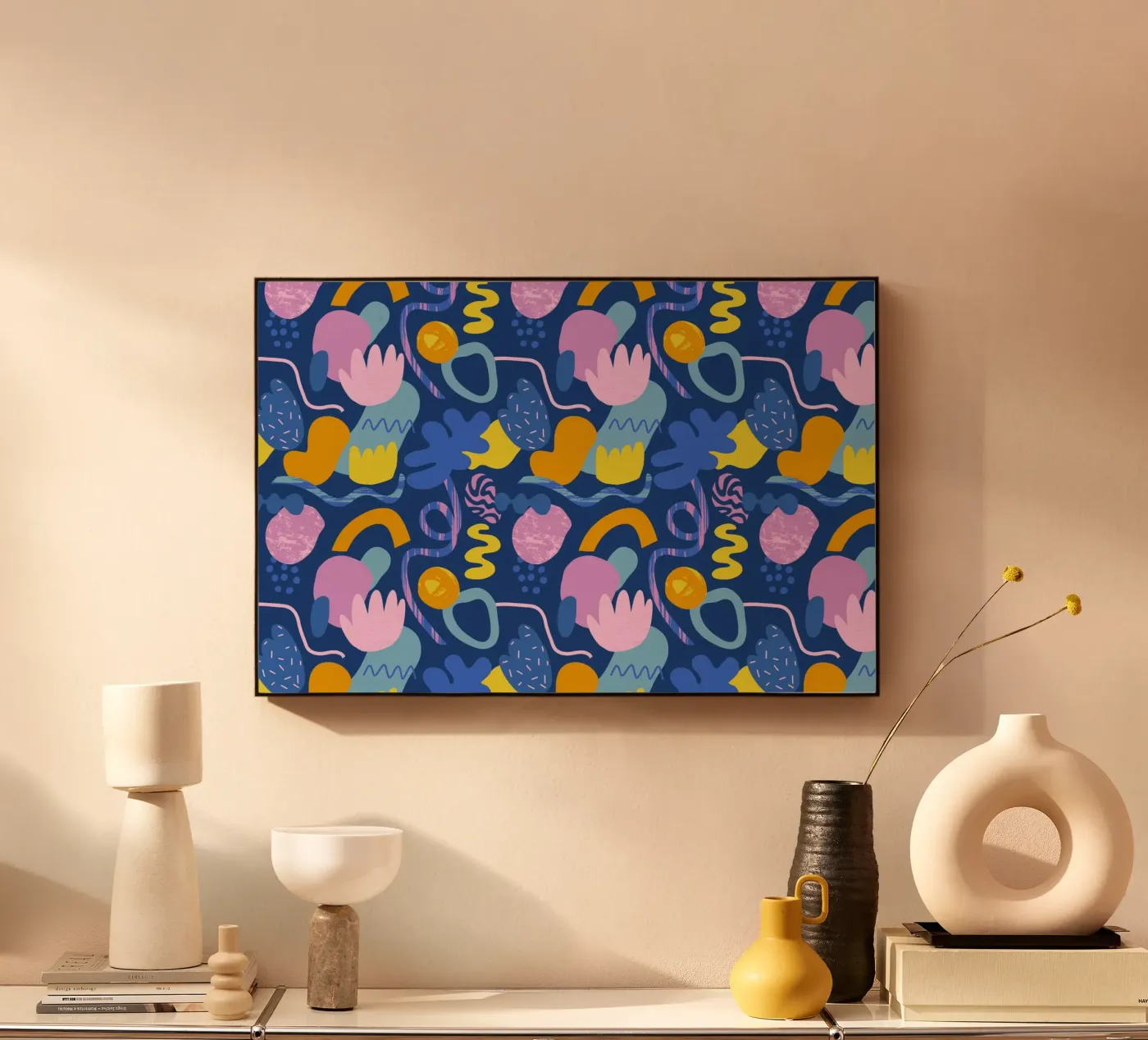 Funky Elements Pattern No 01 acryl van treechild