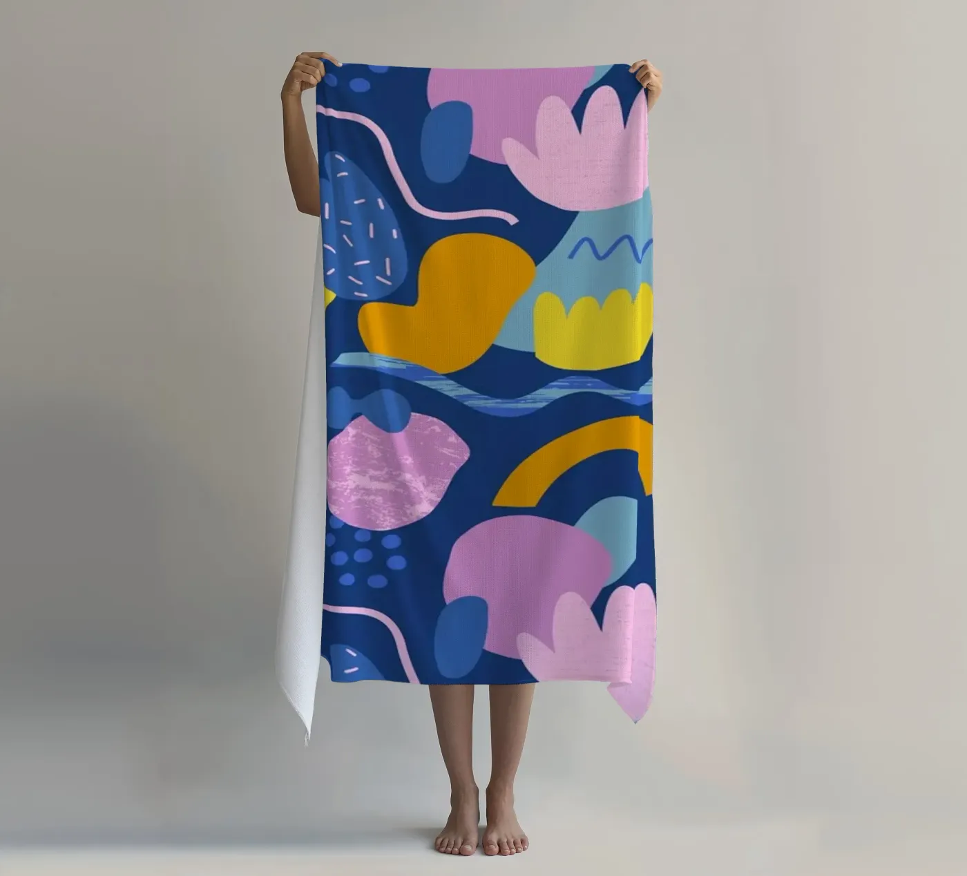 Funky Elements Pattern No 01 strandhanddoek van treechild