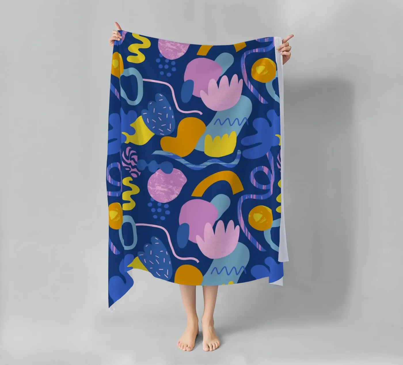 Funky Elements Pattern No 01 strandhanddoek van treechild