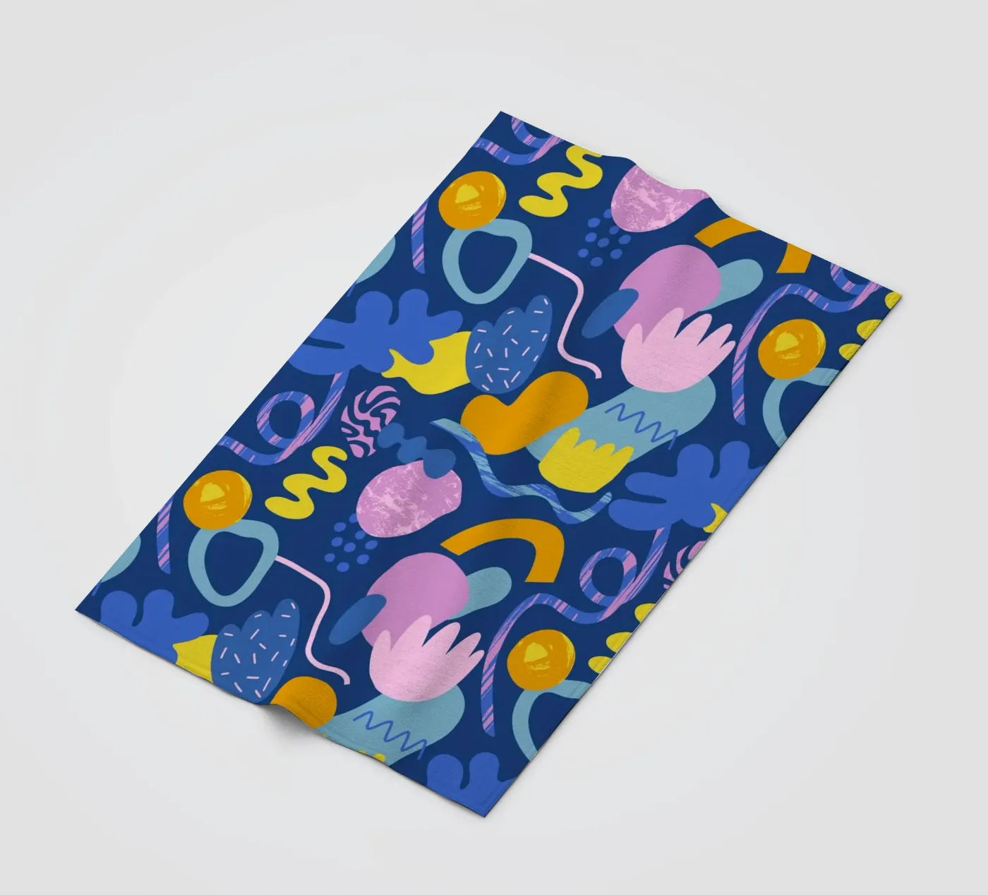 Funky Elements Pattern No 01 Fleecedecke von treechild