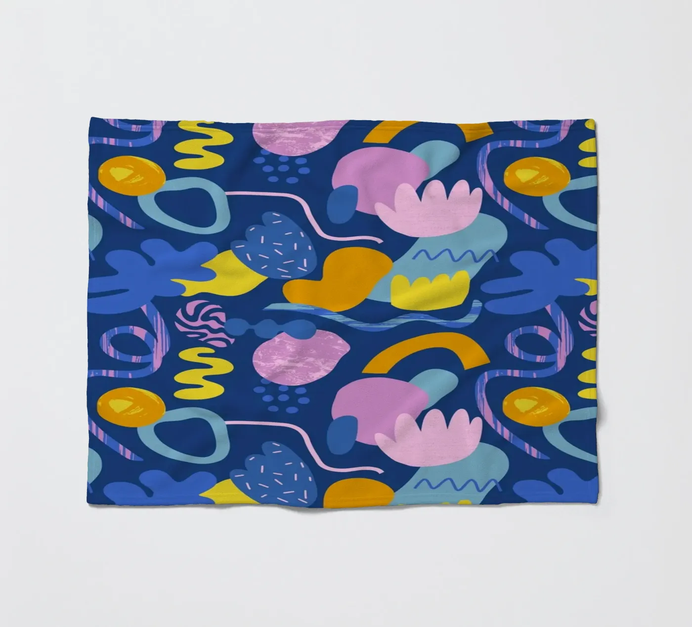 Funky Elements Pattern No 01 Fleecedecke von treechild