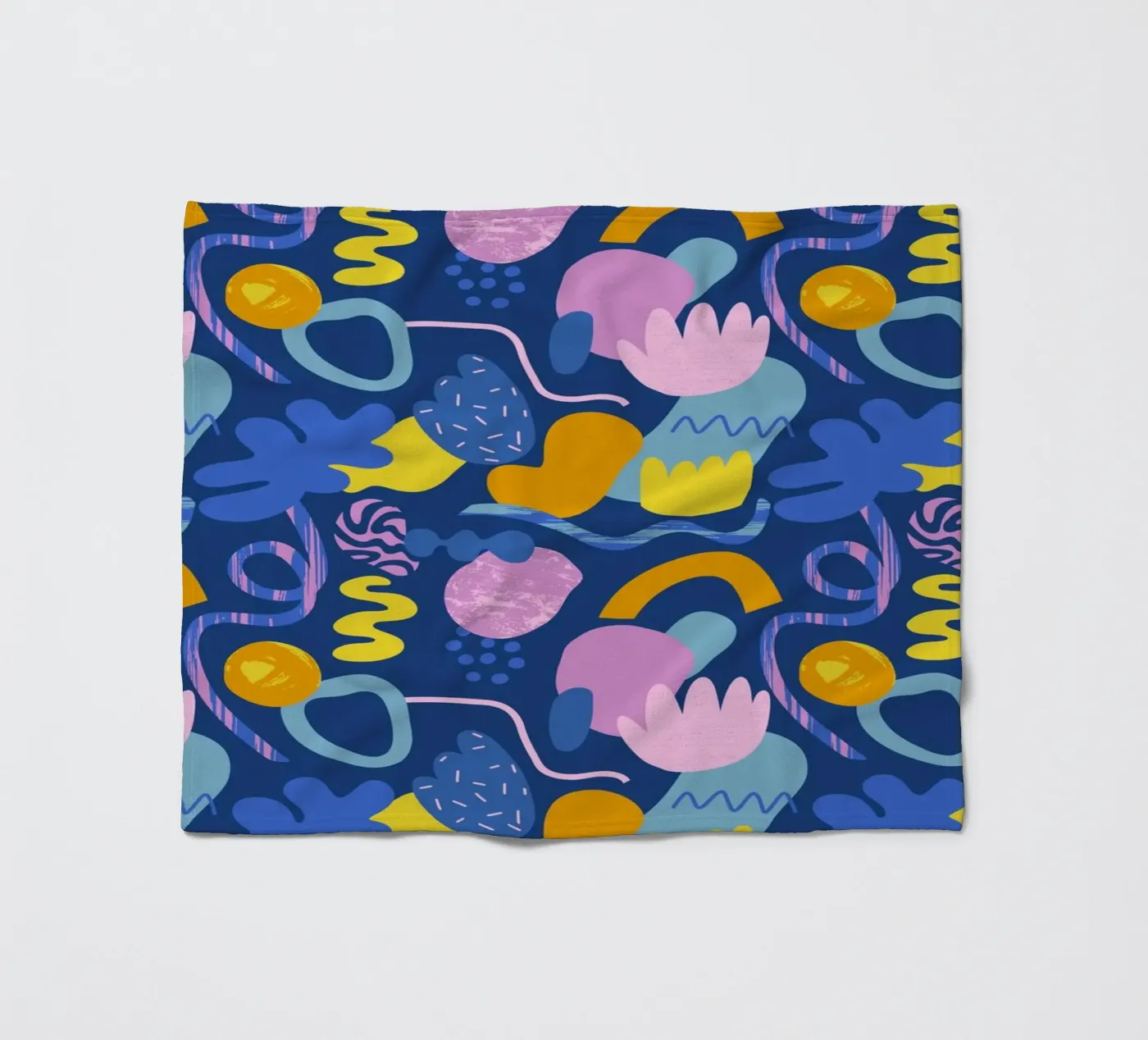 Funky Elements Pattern No 01 Fleecedecke von treechild