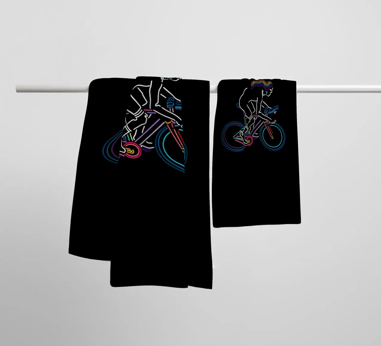 Cavalcare per amore asciugamano da bagno da The Cyclist