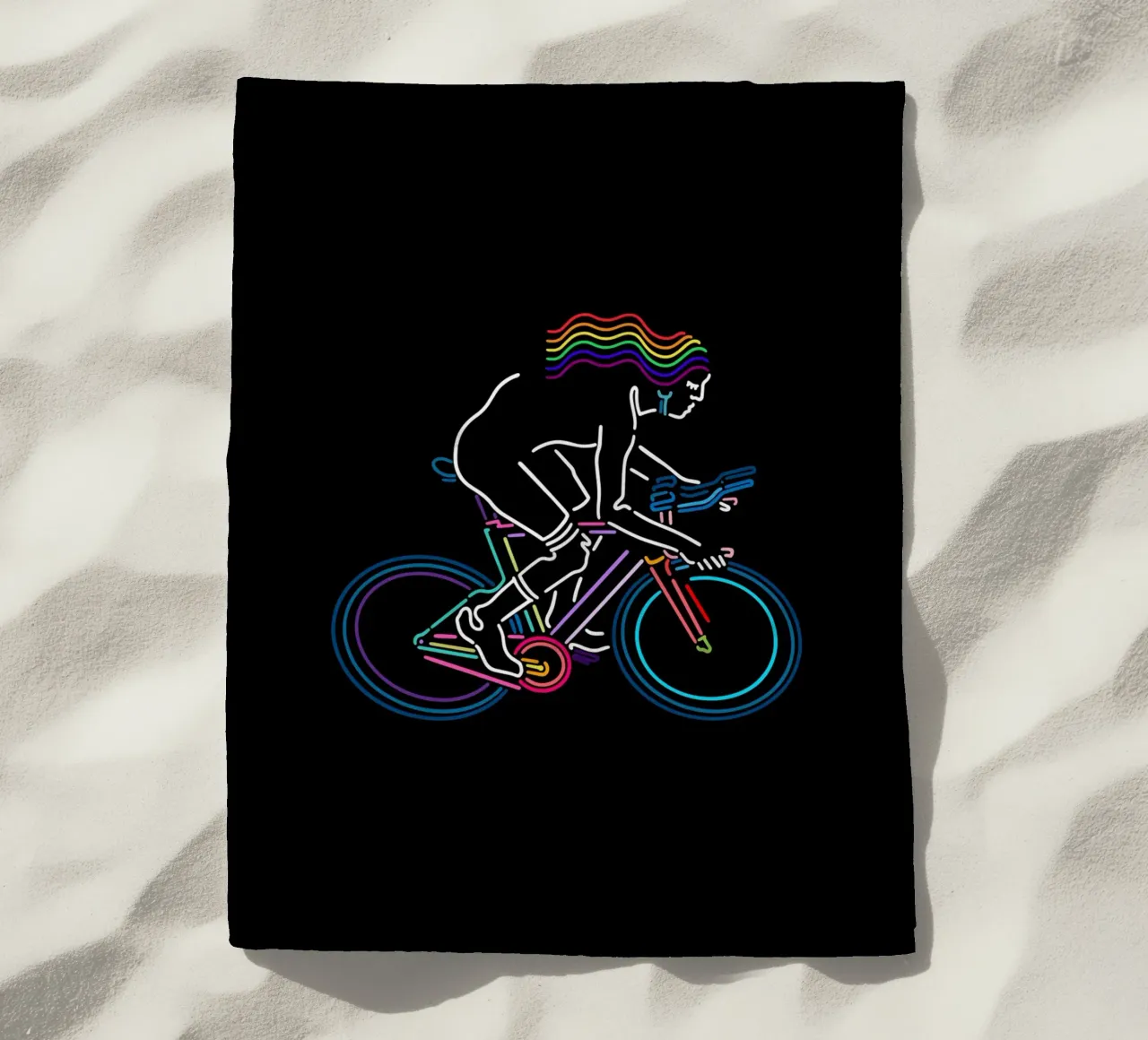 Cavalcare per amore telo mare da The Cyclist
