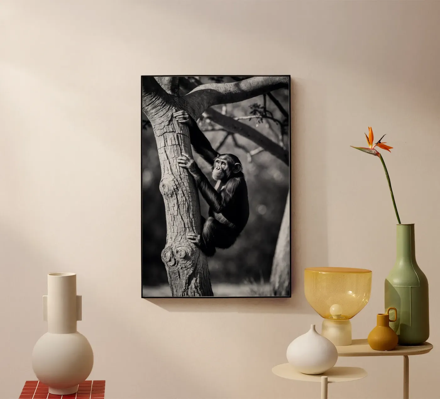 Nature’s Acrobat acryl van Art Boutique