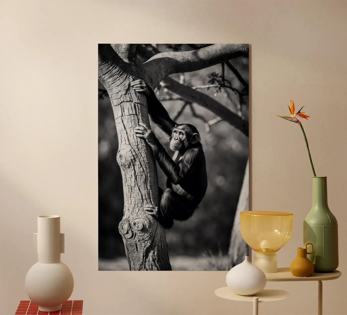 Nature’s Acrobat acryl van Art Boutique