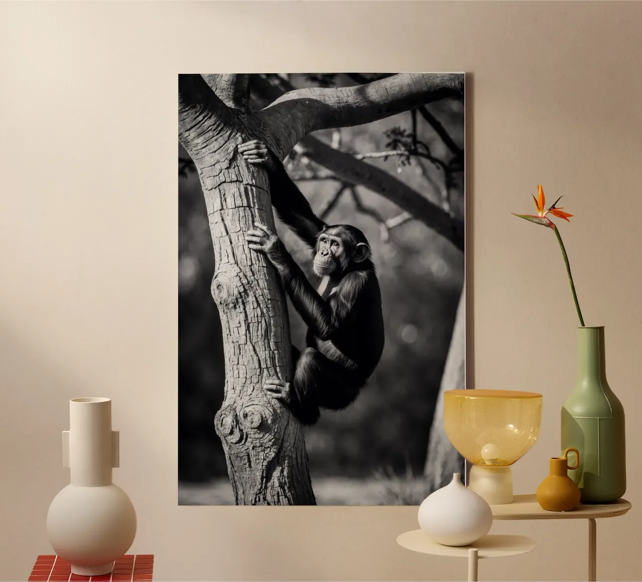 Nature’s Acrobat canvas by Art Boutique