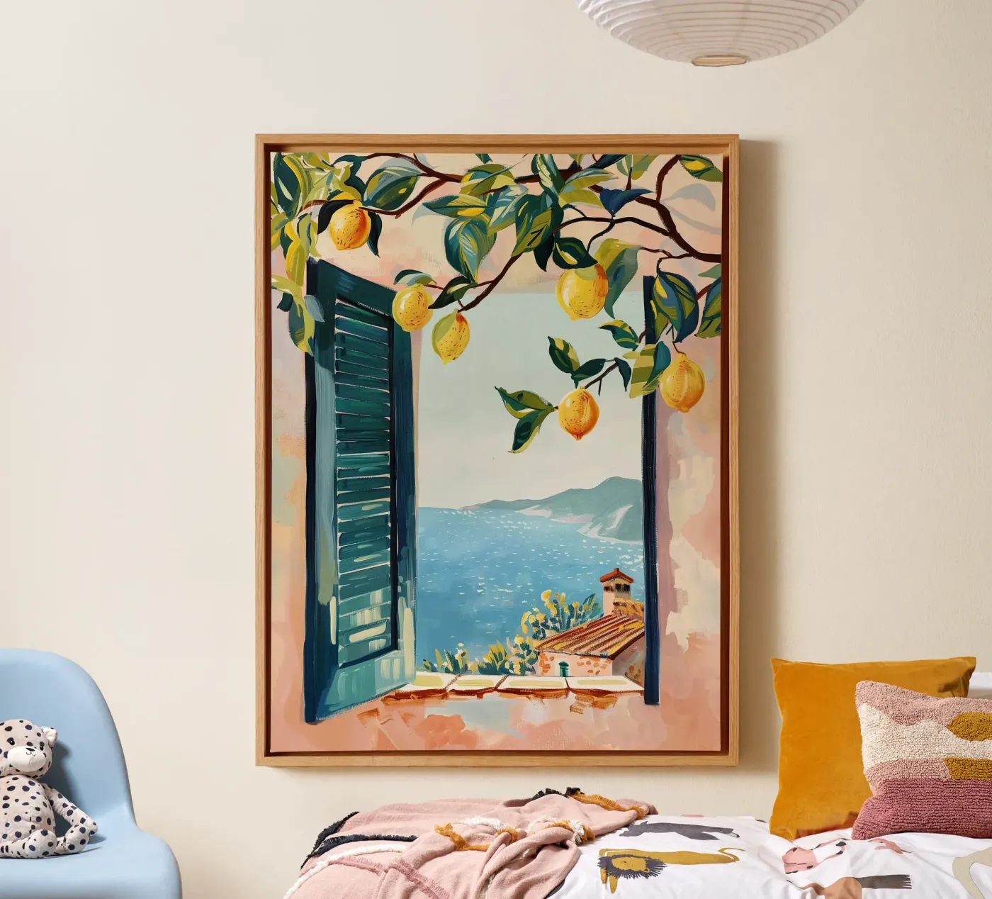 Lemon Window canvas by softsoul