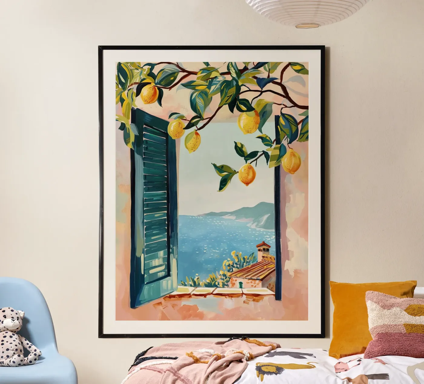 Lemon Window Poster von softsoul
