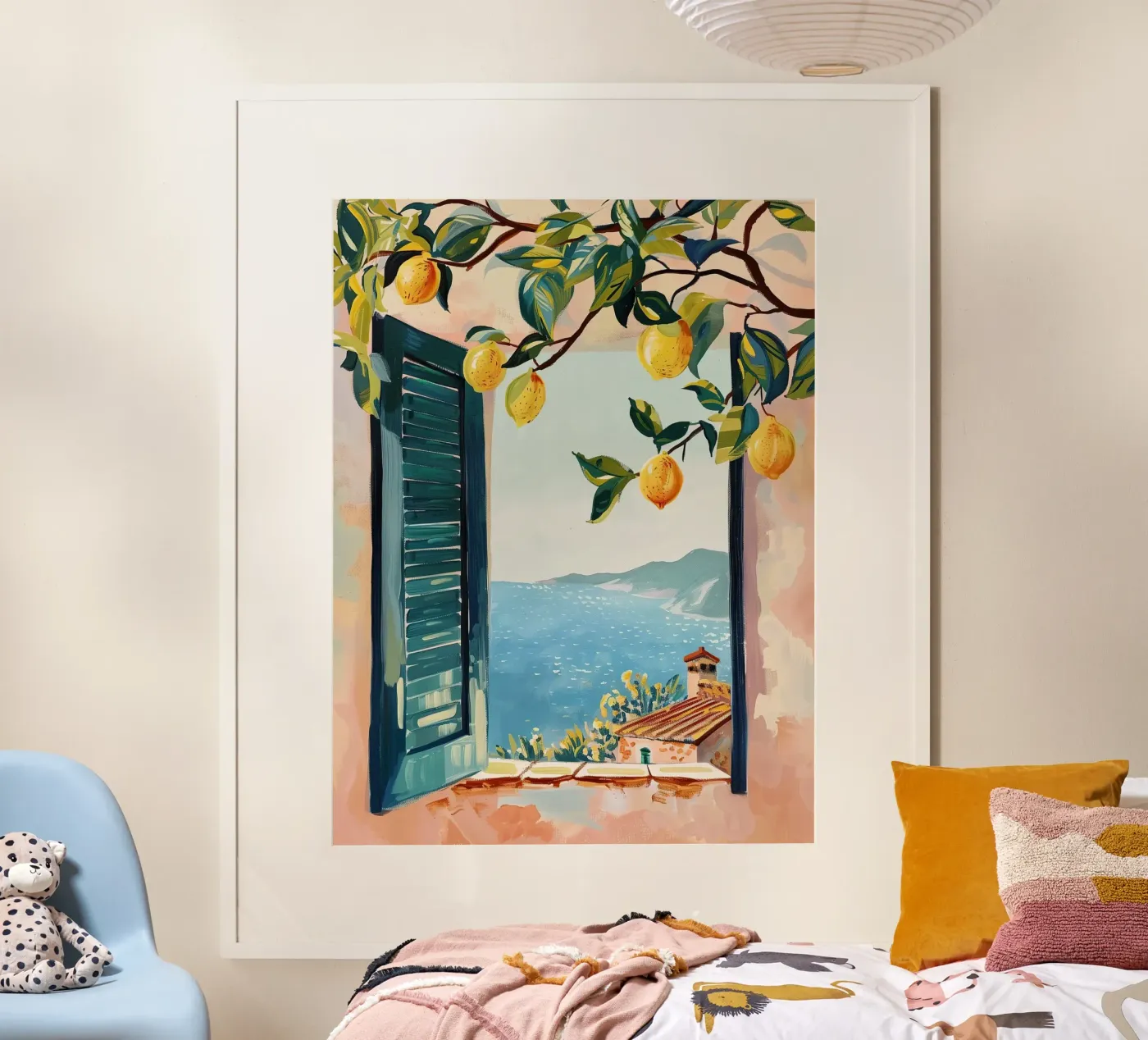 Lemon Window Poster von softsoul
