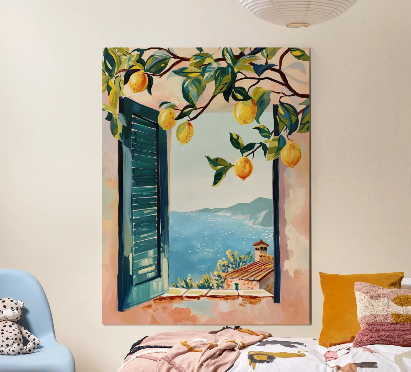 Lemon Window Poster von softsoul