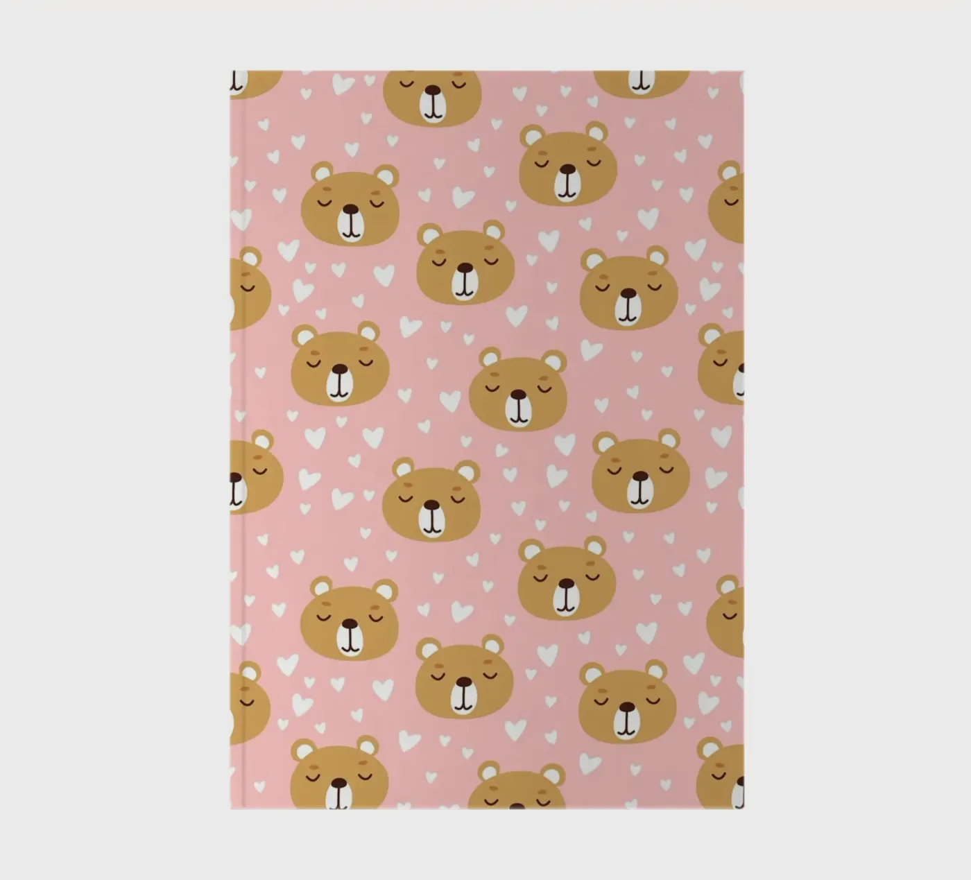Cute Bear Pattern diario da treechild