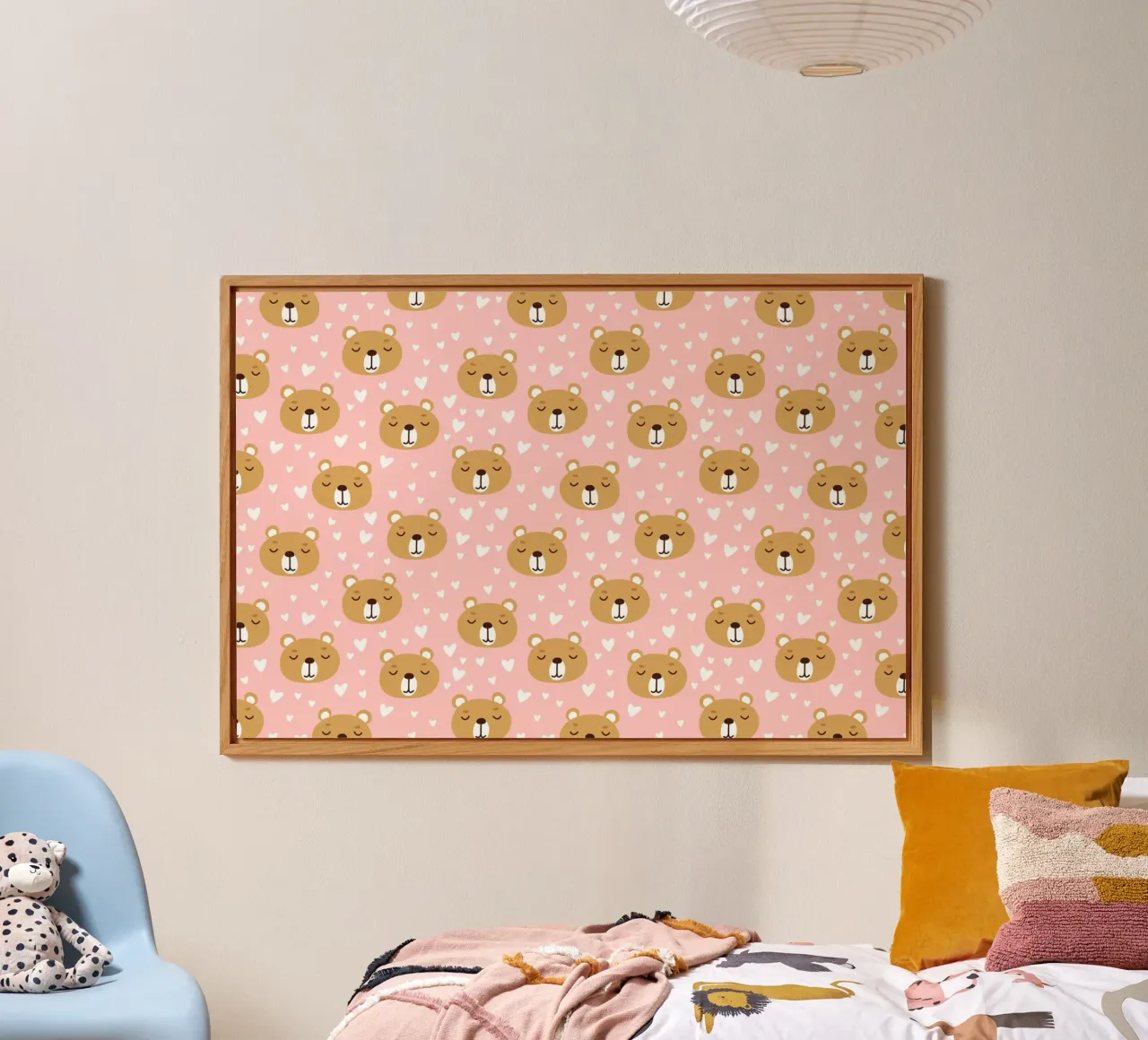 Cute Bear Pattern pannello forex da treechild