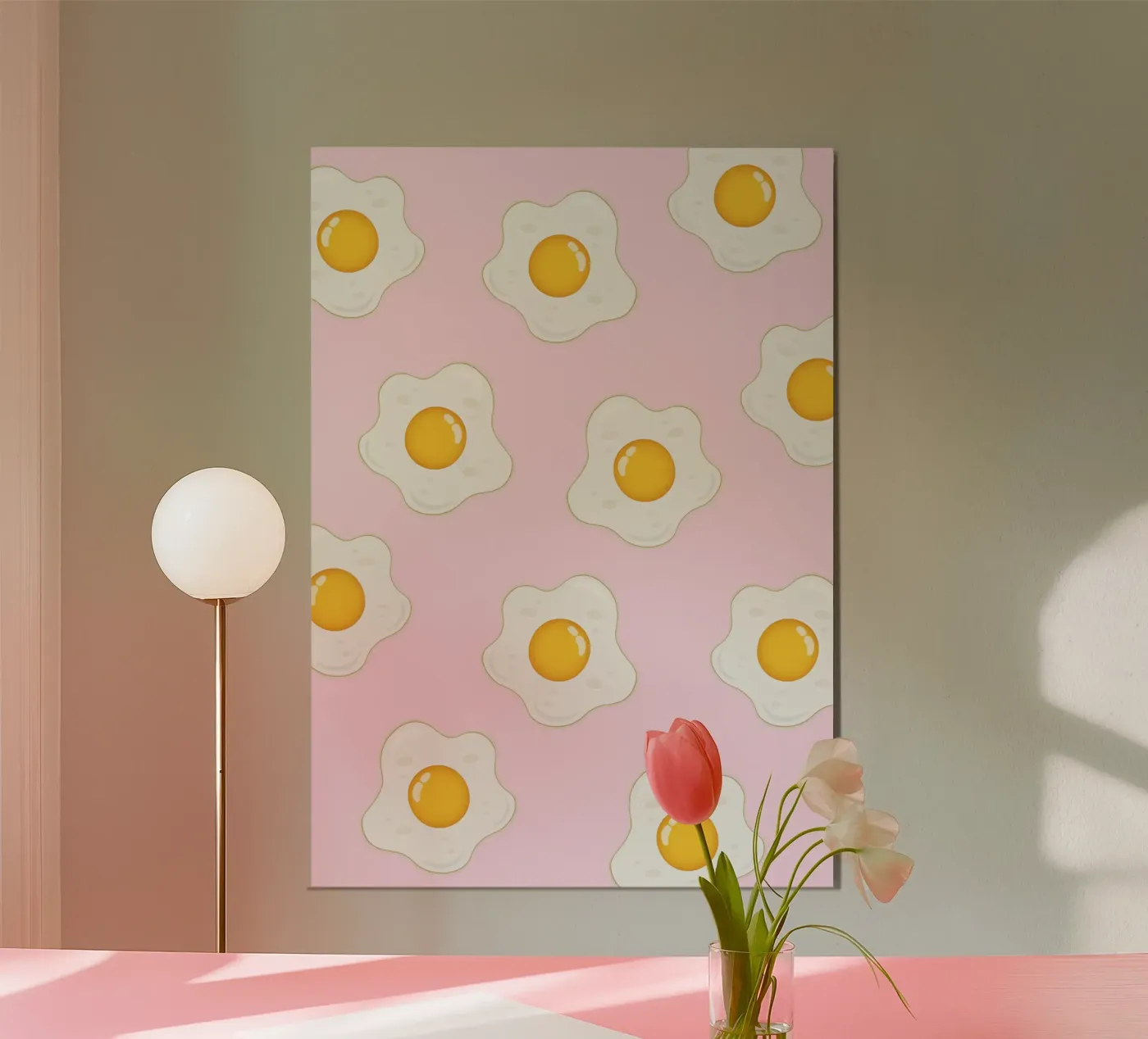 Sunny side up poster da Happypatterns