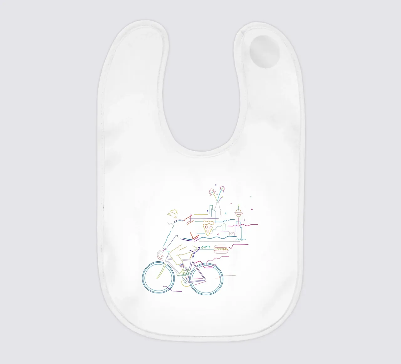Messaggero in bicicletta bavaglino da The Cyclist