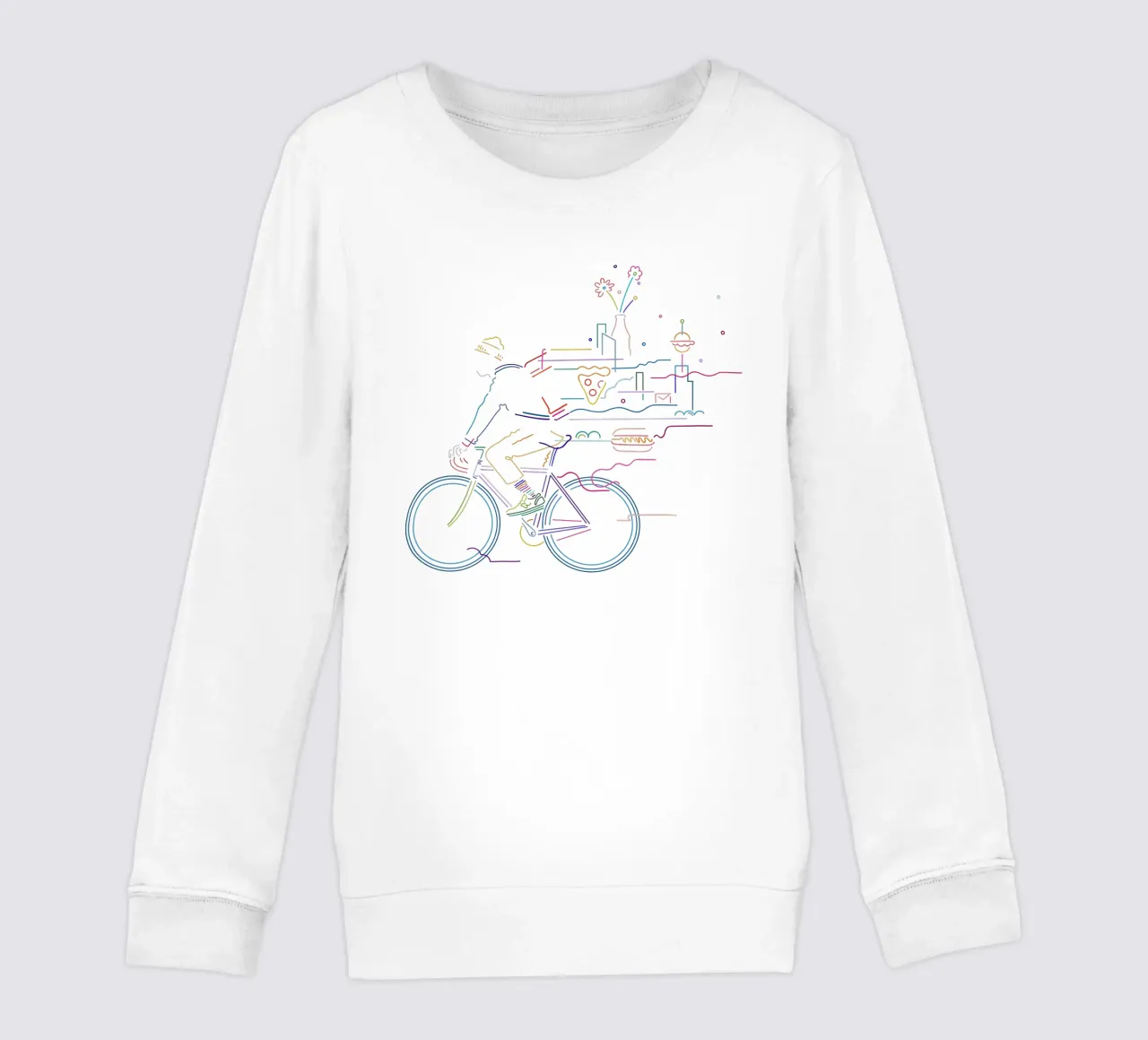 Messaggero in bicicletta felpa bambino da The Cyclist