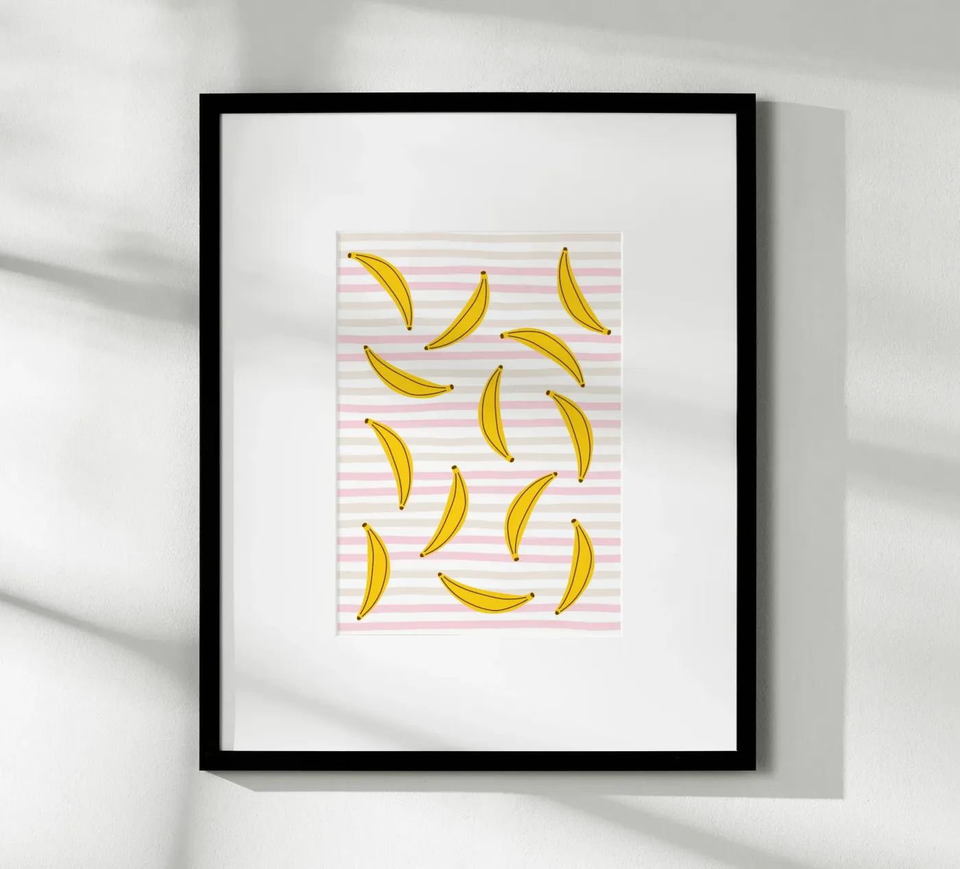 Bananas Poster von Happypatterns
