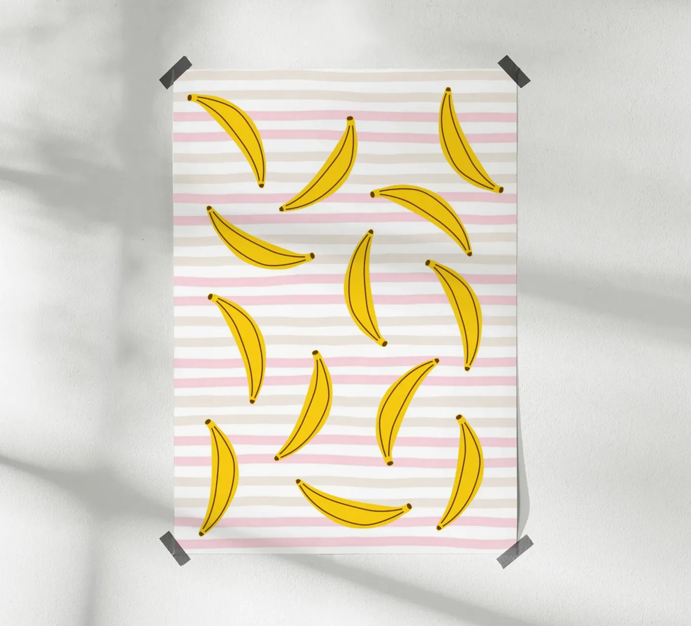 Bananas Poster von Happypatterns