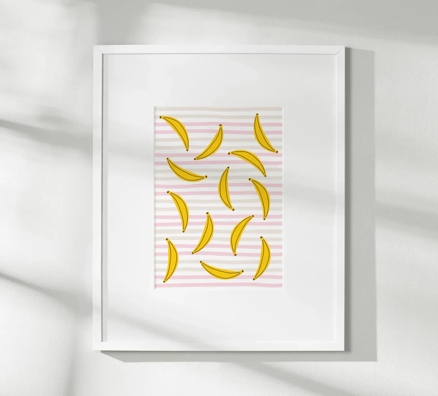 Bananas Poster von Happypatterns