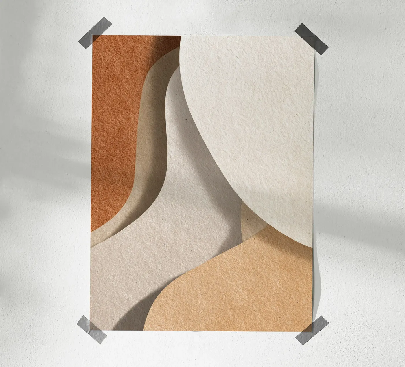 Layered Sand Forms poster by Dreamyphotographer