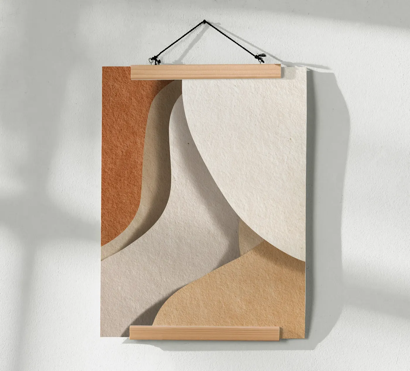Layered Sand Forms poster by Dreamyphotographer
