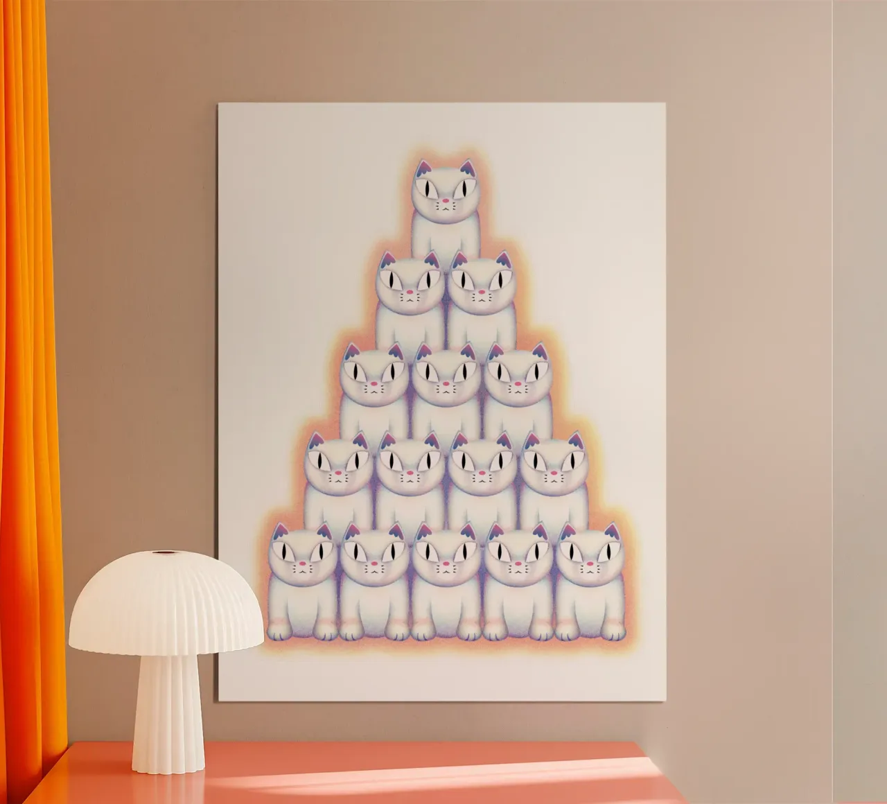 L'unità poster con telaio in plastica da Artascy Art
