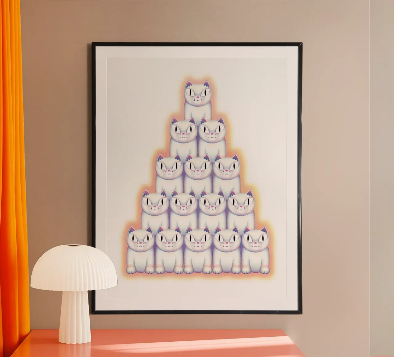 L'unità poster con telaio in plastica da Artascy Art