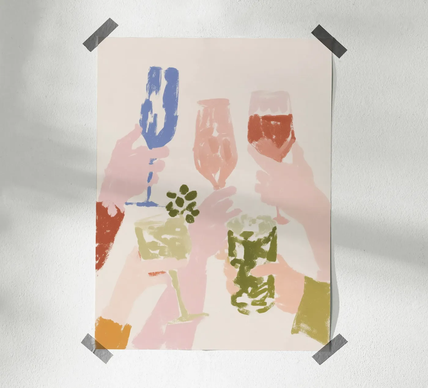 Amici che brindano poster da That´s Amore