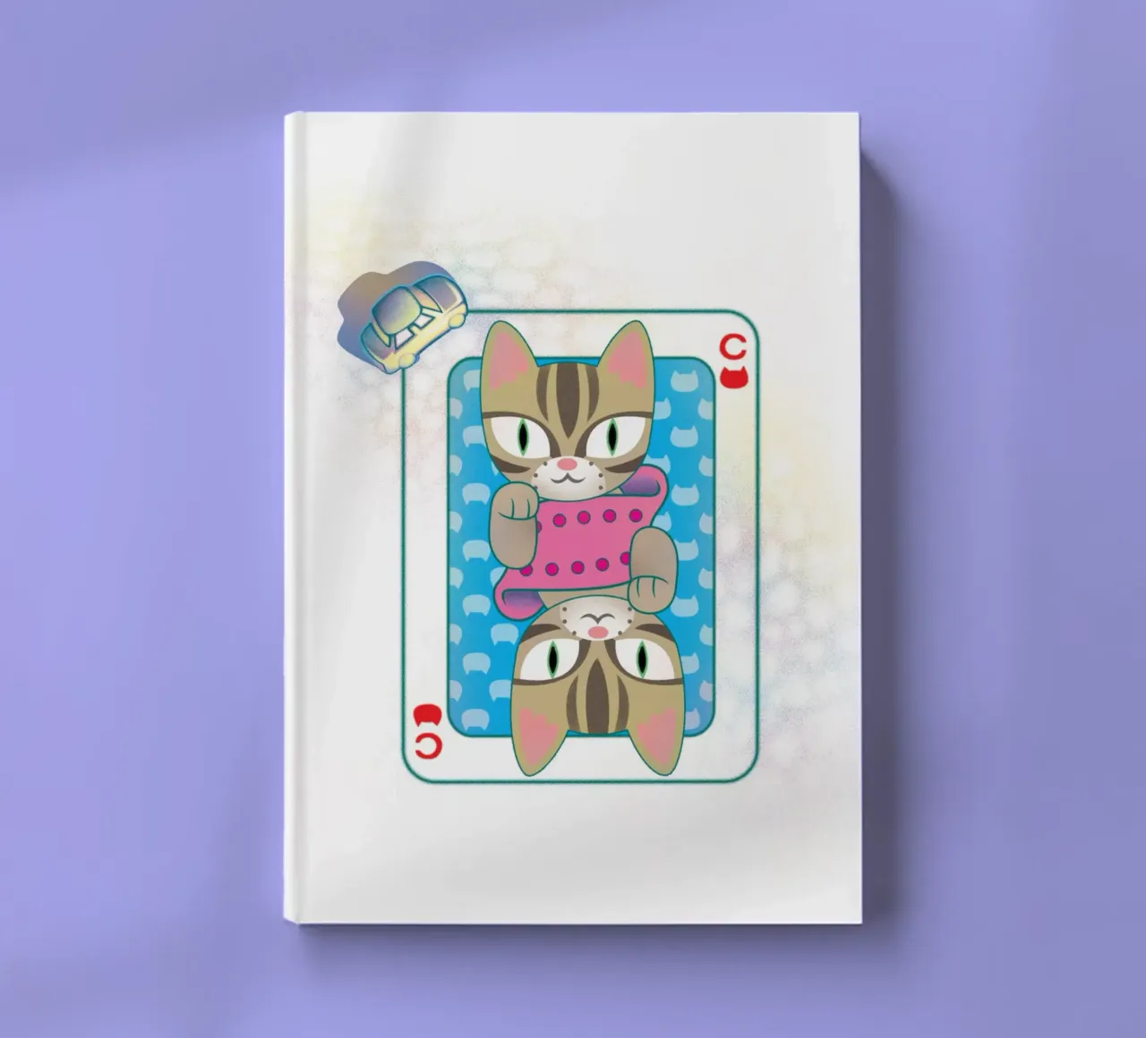 Upside Down notebook by Artascy Art