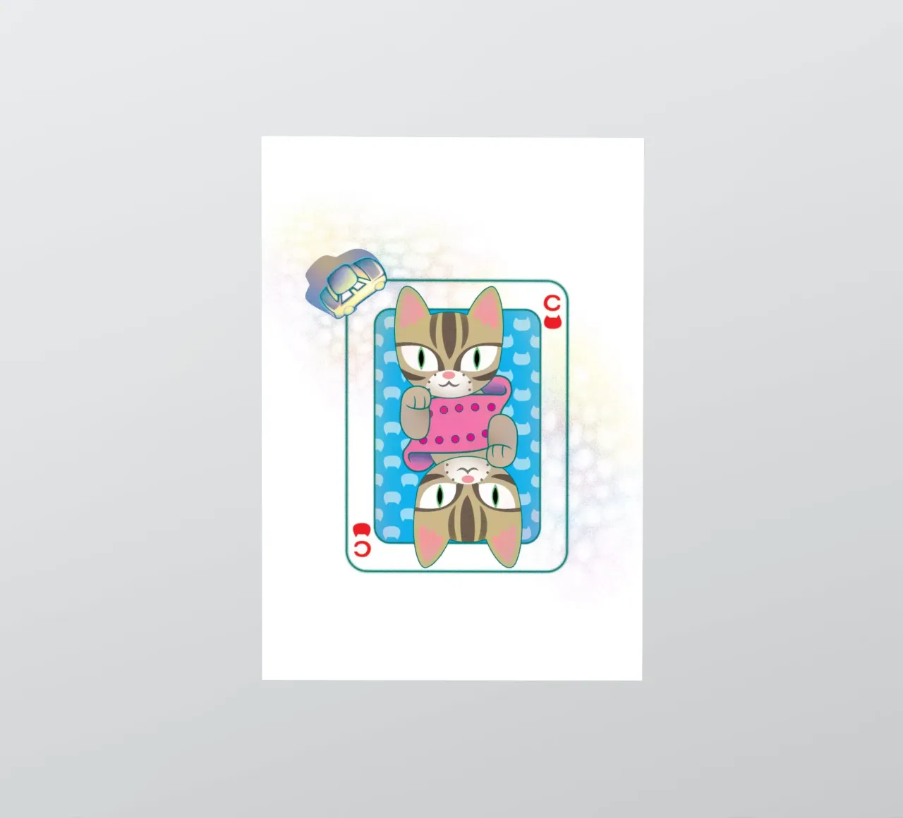 Upside Down sticker by Artascy Art