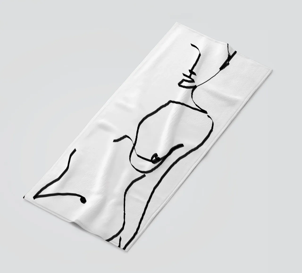 nudo astratto telo mare da dada22