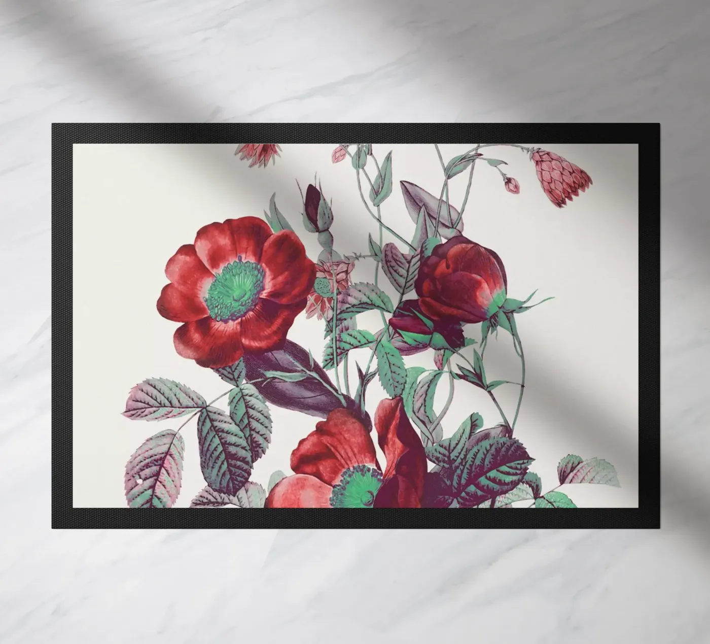 fiori rossi zerbino da dada22