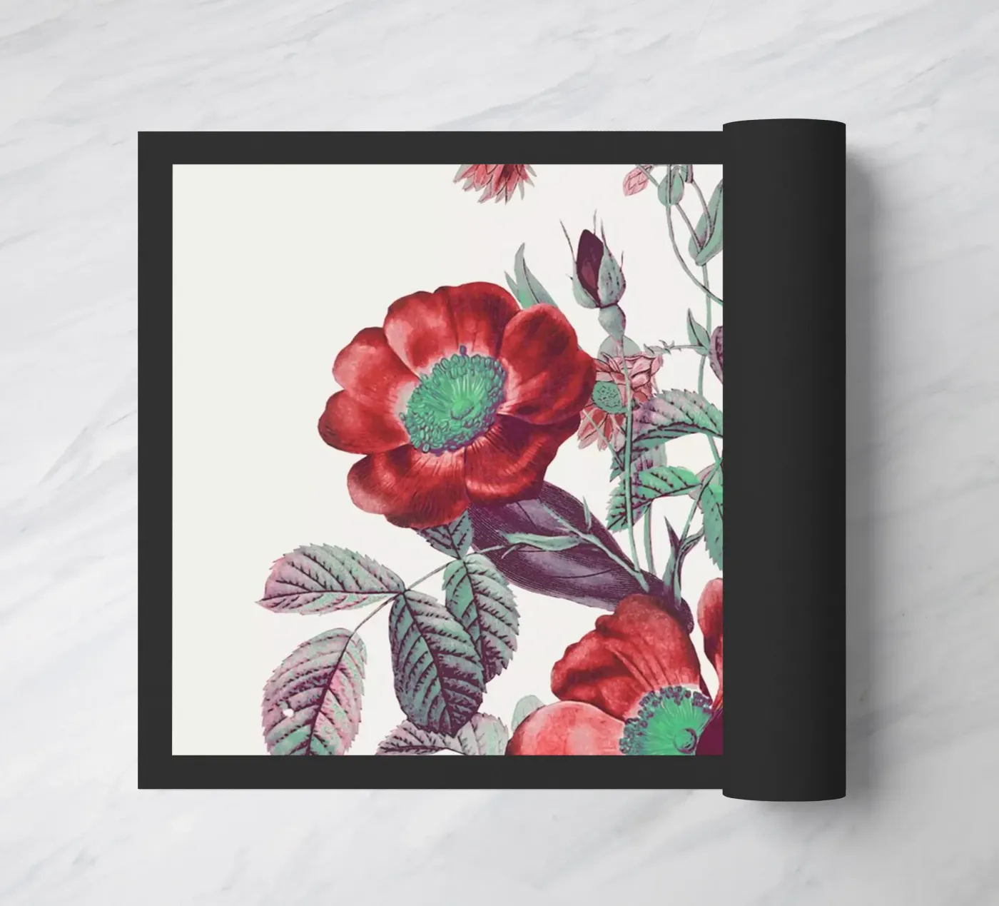 fiori rossi zerbino da dada22