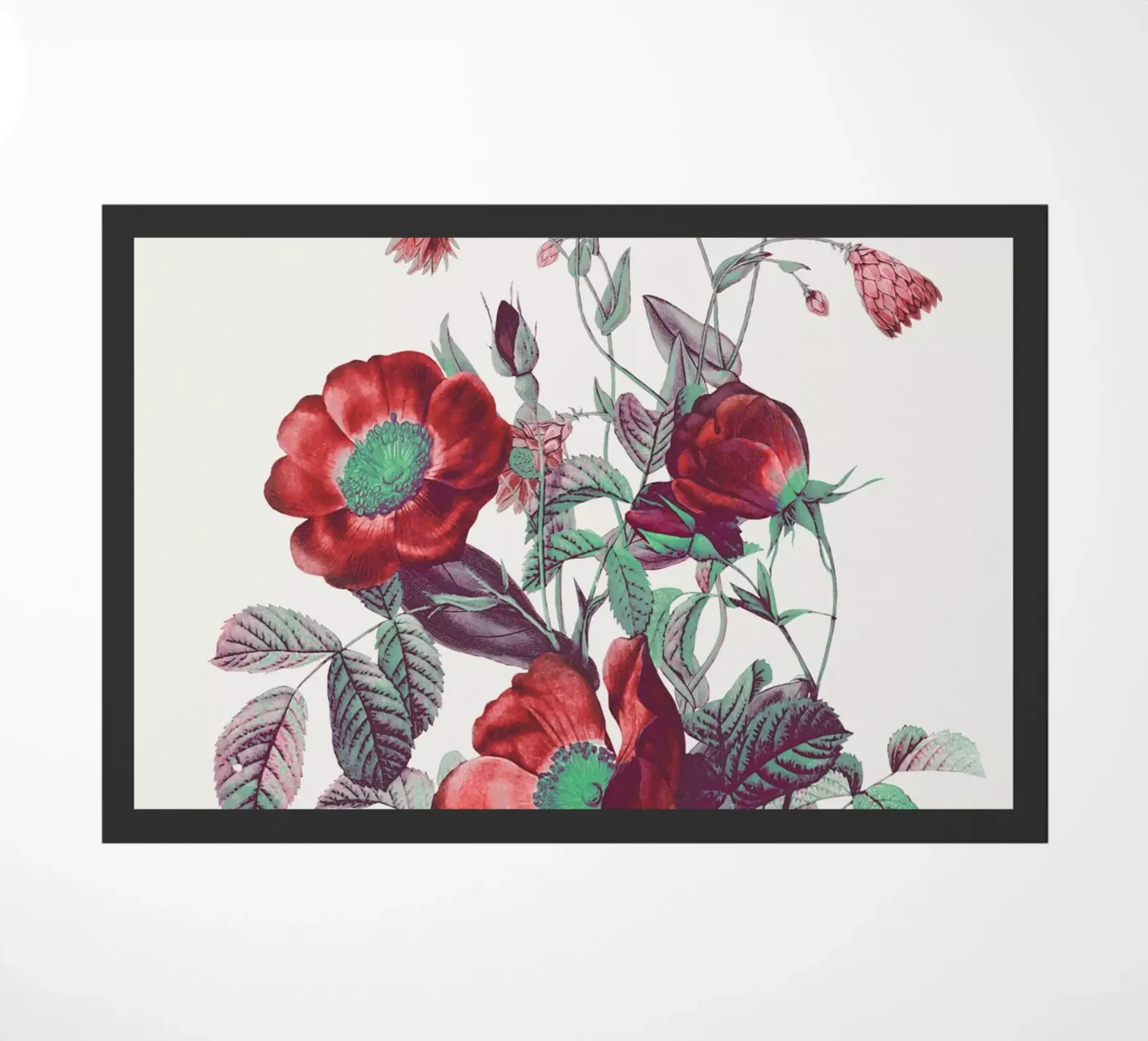 fiori rossi zerbino da dada22