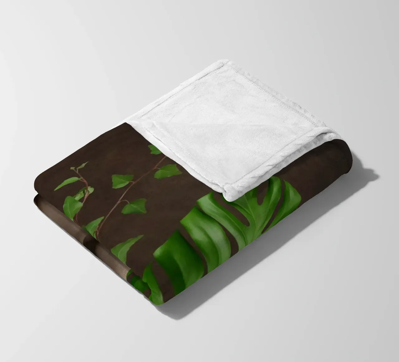 Ragazza tropicale 1 coperta in pile da dada22